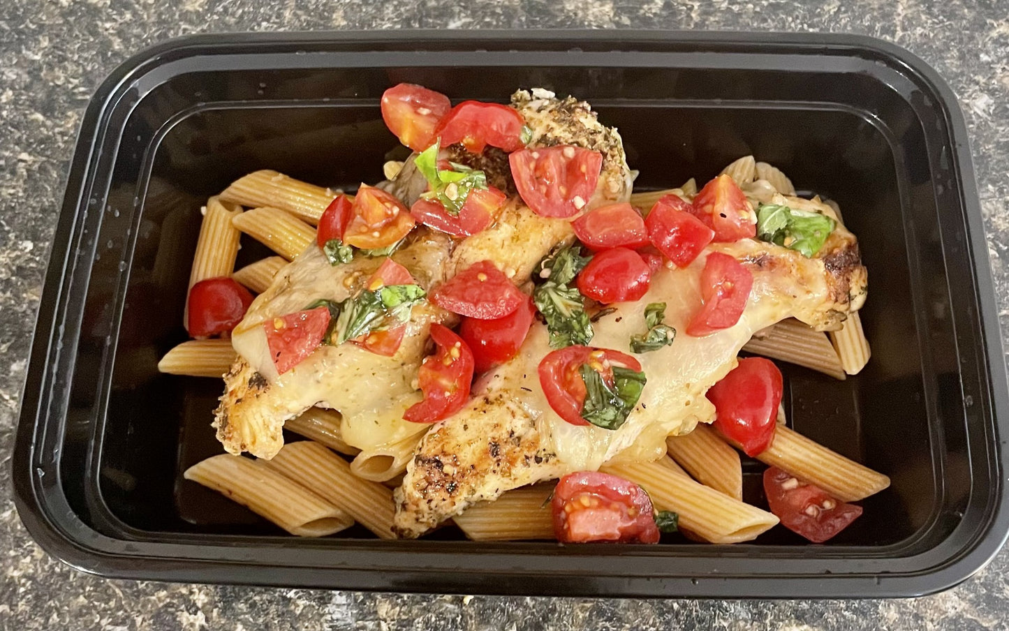 Chicken Bruschetta Protein Pasta | High Protein Meal Prep Service in Lexington KY