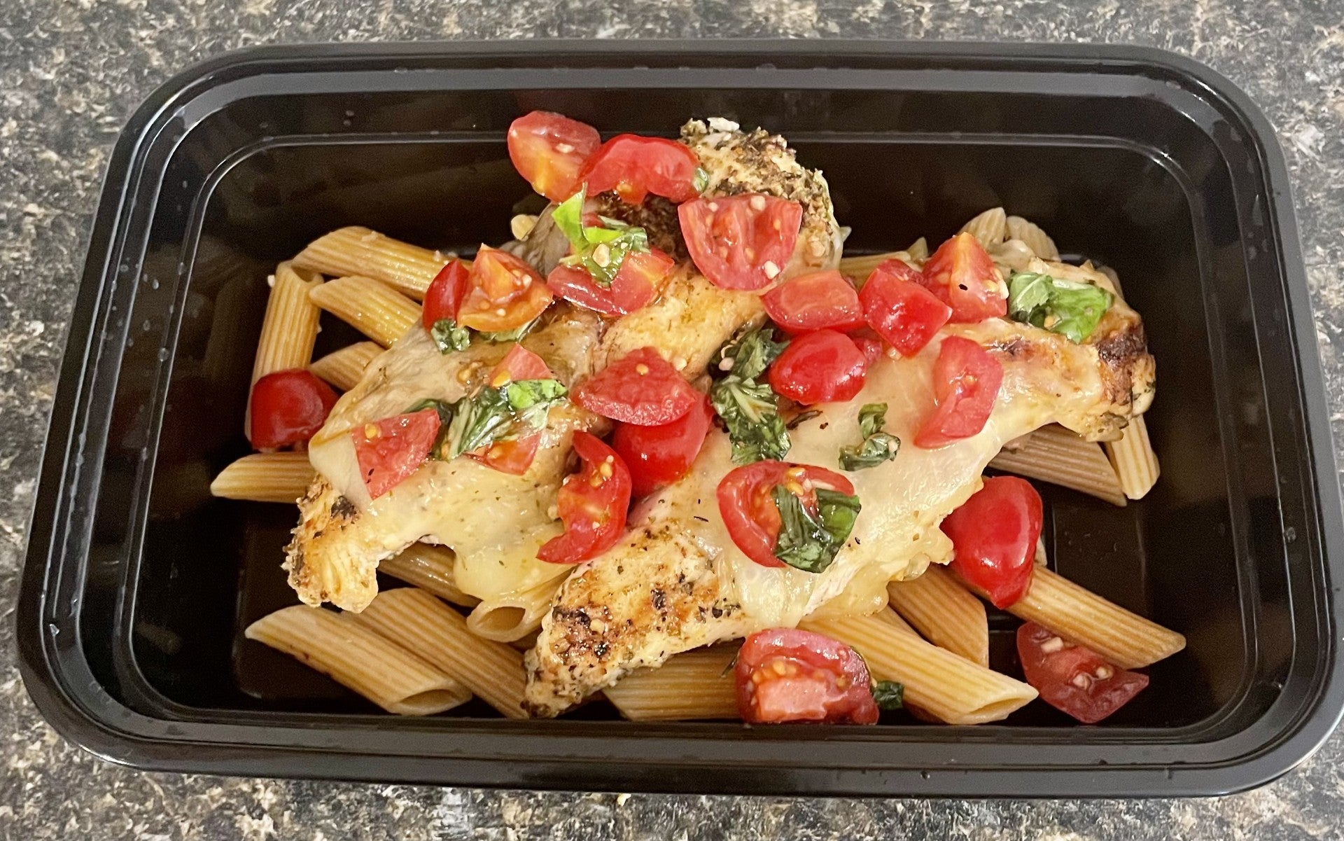 Chicken Bruschetta Protein Pasta | High Protein Meal Prep Service in Lexington KY